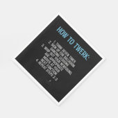 Twerking Tutorial - NICHT! Serviette (Ecke)