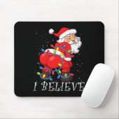 Twerking Weihnachtsmann Ich glaube Weihnachtsbaum  Mousepad (Mit Mouse)