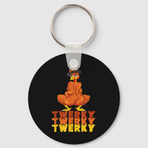 Twerky Truthahn Hintern Thanksgiving Tanz Lustig Schlüsselanhänger