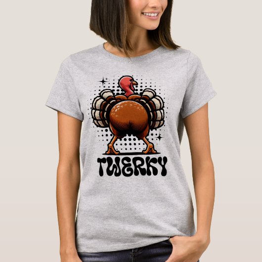 Twerky - Türkei - Twerking Fun T-Shirt (Vorderseite)