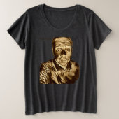 TWG GROßE GRÖßE T-Shirt (Design vorne)