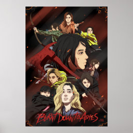 TWICE Burndown to Ashes Art Poster