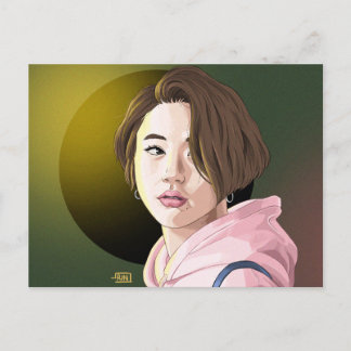 TWICE Chaeyoung Postcard Tiger Version Postkarte