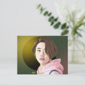 TWICE Chaeyoung Postcard Tiger Version Postkarte (Stehend Vorderseite)