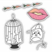 TWICE Chaeyoung Tattoos Sticker Pack ver.2 (Vorderseite)