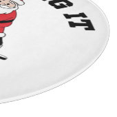 Twice Santa überprüfen Schneidebrett (Ecke)