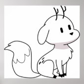 Twig Deerfox Hilda Poster (Vorne)