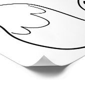 Twig Deerfox Hilda Poster (Ecke)