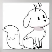 Twig Deerfox Hilda Poster (Vorne)