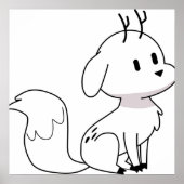 Twig Deerfox Hilda Poster (Vorne)