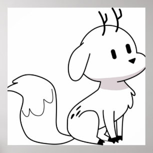 Twig Deerfox Hilda Poster