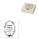 Twig Wreath gibt E-Mail-Adressen Art Gummistempel (Stempel)