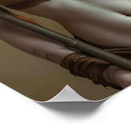 Twiggy Poster (Ecke)