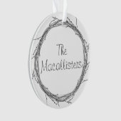 Twigs & Vines Ornament (Vorderseite)