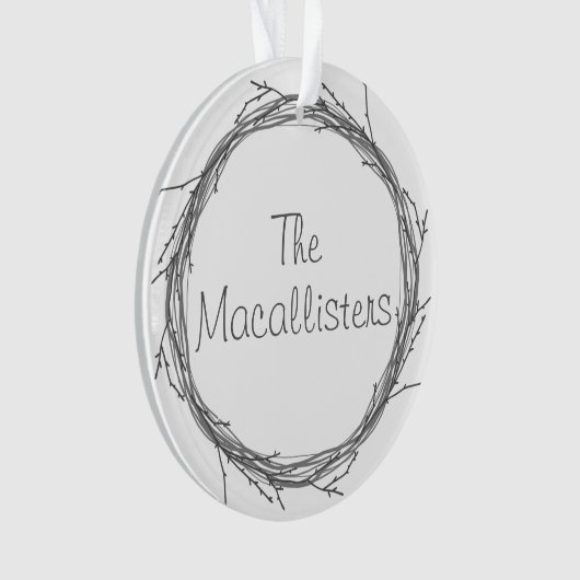 Twigs & Vines Ornament (Vorderseite)