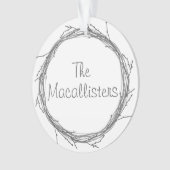 Twigs & Vines Ornament (Vorderseite)