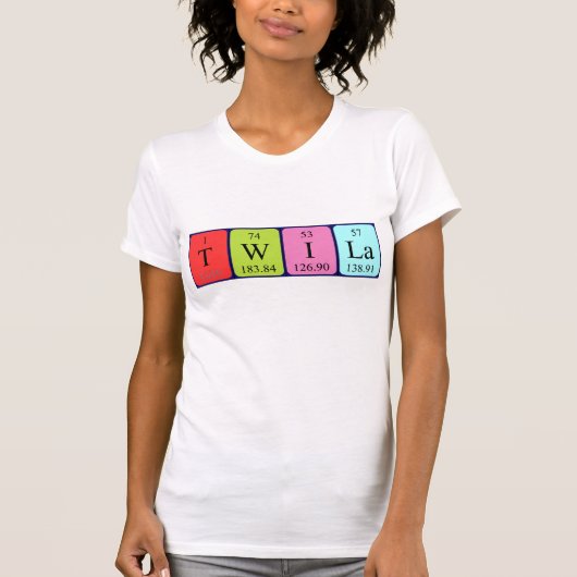 Twila Periodenname Shirt (Vorderseite)