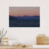 Twilgiht on Lake Pukaki Poster (Küche)