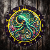 Twilight Abyss Octopus Dartboard Dartscheibe