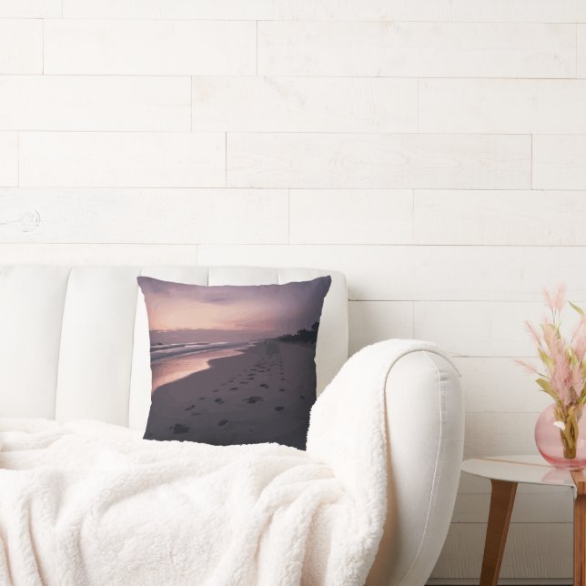 Twilight am Meer Kissen (Liege)