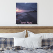 Twilight am Meer Leinwanddruck (Insitu (Schlafzimmer))
