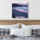 Twilight am Meer Leinwanddruck (Insitu (Schlafzimmer))