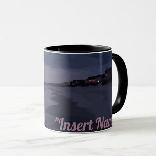 Twilight am Meer Tasse (VorderseiteRechts)