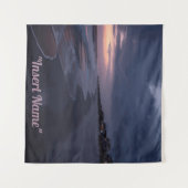 Twilight am Meer Wandteppich (Vorderseite (Horizontal))
