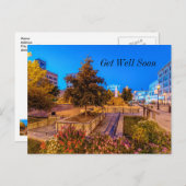 Twilight am Park Central Square Postkarte (Vorne/Hinten)