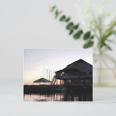 Twilight am See, Kingston, Ontario Postkarte (Stehend Vorderseite)