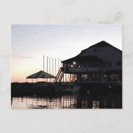 Twilight am See, Kingston, Ontario Postkarte