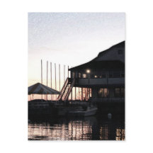 Twilight am See, Kingston, Ontario