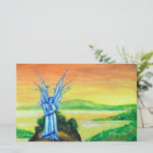 TWILIGHT ANGEL BRIEFPAPIER (Stehend Vorderseite)