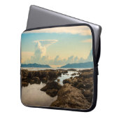 Twilight at the Tide Pools at Cabrillo Beach Laptopschutzhülle (Vorderseite Links)