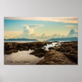 Twilight at the Tide Pools at Cabrillo Beach Poster (Vorne)