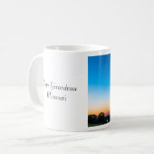Twilight auf Bill Emerson Bridge Kaffeetasse (Vorderseite Links)