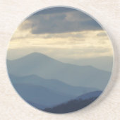 Twilight auf der blauen Brücke Sandstein Untersetzer (Vorne)