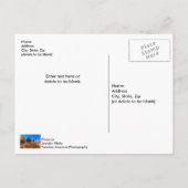 Twilight auf der Park Central Square Blank Postkar Postkarte (Rückseite)