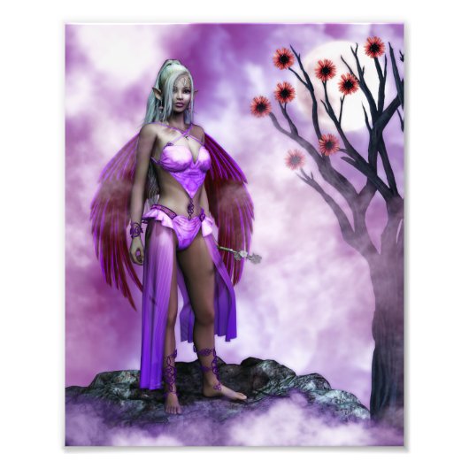 Twilight Blossom Fairy Fotodruck (Vorne)