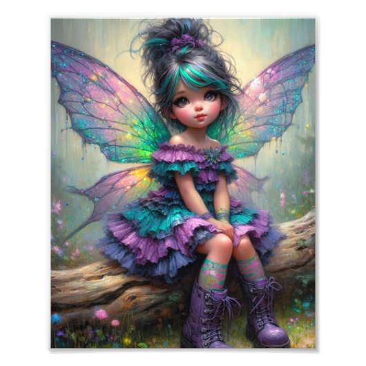 Twilight Blossom Fairy Fotodruck (Vorne)