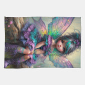 Twilight Blossom Fairy Geschirrtuch (Horizontal)