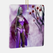 Twilight Blossom Fairy Keramikornament (Rechts)