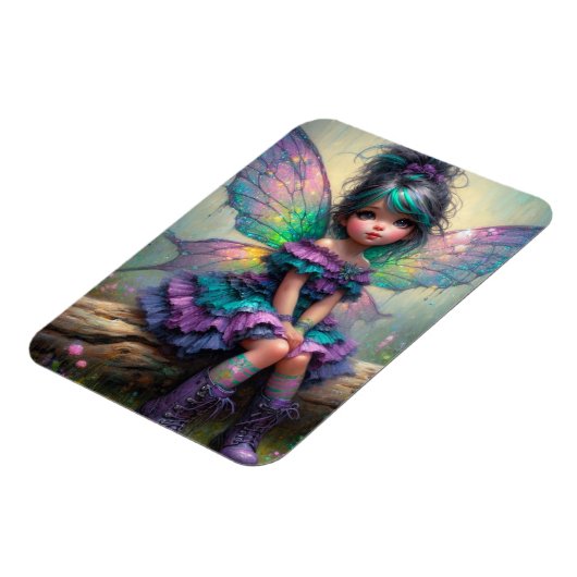 Twilight Blossom Fairy Magnet (Linke Seite)