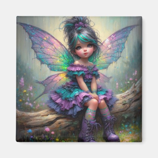 Twilight Blossom Fairy Magnet (Vorne)