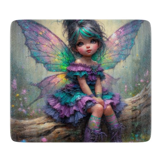 Twilight Blossom Fairy Schneidebrett (Vorderseite)