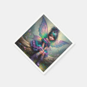 Twilight Blossom Fairy Serviette (Ecke)