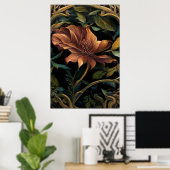 Twilight-Blume Poster (Heimbüro)