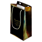 Twilight Bokeh Lights Gastgeschenk Hochzeit Kleine Geschenktüte (Vorderseite Schrägansicht)