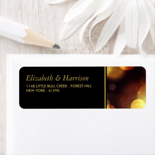 Twilight Bokeh Lights Wedding (Insitu)