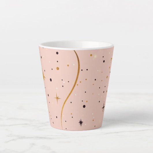 Twilight Brew - Coffee Cup mit Star Design Milchtasse (Vorderseite)